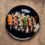 Yakitoriretter barbecue Sticks