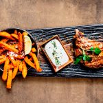 Tapashi And med søde kartofler