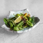 Stegte grønne padron peppers